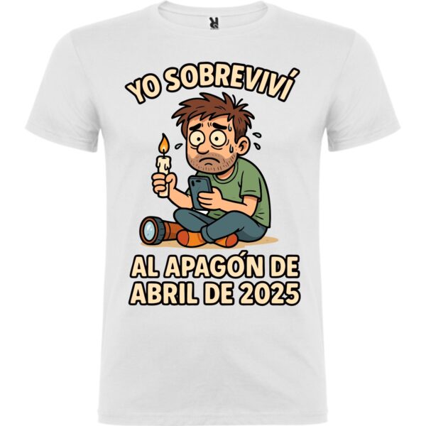 Camiseta sobreviví al apagón - Imagen 2