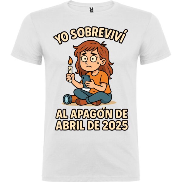 Camiseta sobreviví al apagón - Imagen 3