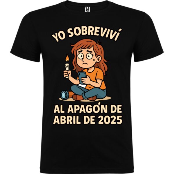Camiseta sobreviví al apagón - Imagen 4
