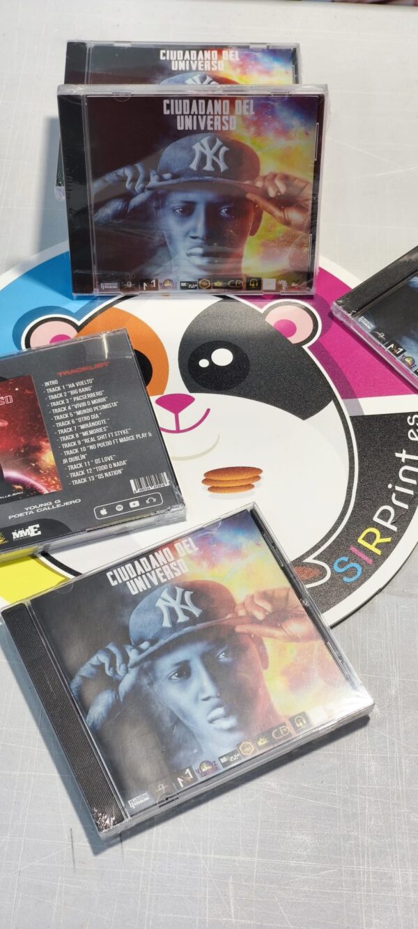 🎵 CD Ciudadano del Universo – Young G Poeta Callejero (GSNation) - Imagen 6